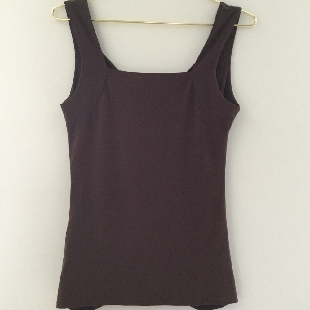 ✨Cache Sleeveless Brown Top✨ - Picture 8 of 9